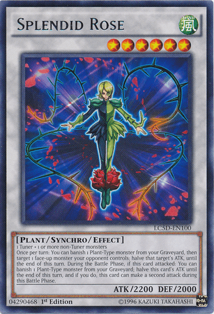 Splendid Rose [LC5D-EN100] Rare - POKÉ JEUX