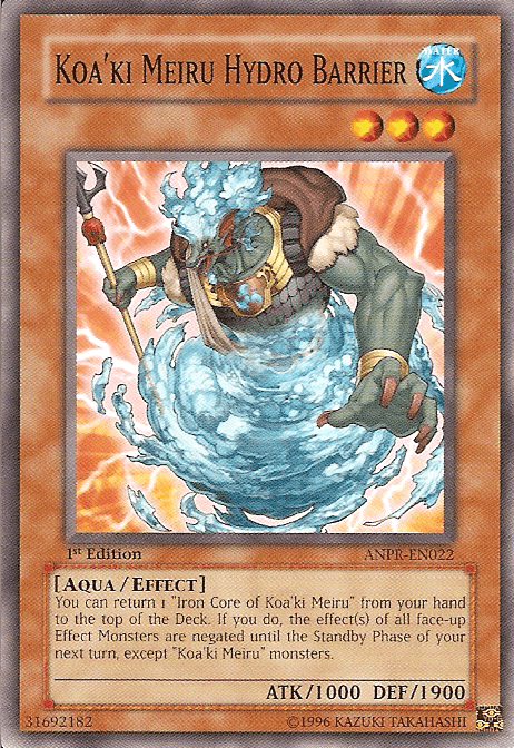 Koa'ki Meiru Hydro Barrier [ANPR-EN022] Common - POKÉ JEUX