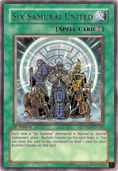 Six Samurai United [PTDN-EN059] Rare - POKÉ JEUX