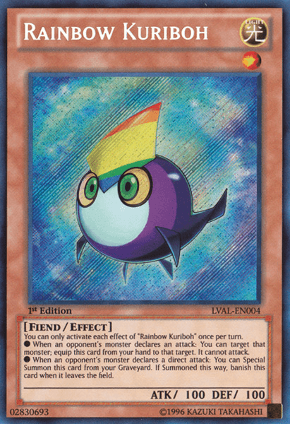 Rainbow Kuriboh [LVAL-EN004] Secret Rare - POKÉ JEUX