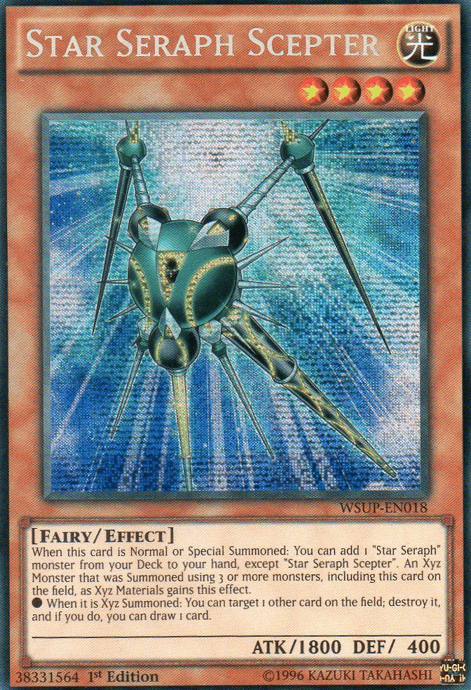 Star Seraph Scepter [WSUP-EN018] Secret Rare - POKÉ JEUX