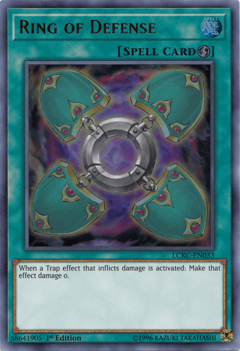 Ring of Defense [LCKC-EN033] Ultra Rare - POKÉ JEUX