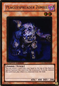 Plaguespreader Zombie [GLD3-EN019] Gold Rare - POKÉ JEUX