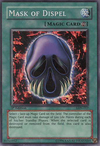 Mask of Dispel [LON-017] Super Rare - POKÉ JEUX