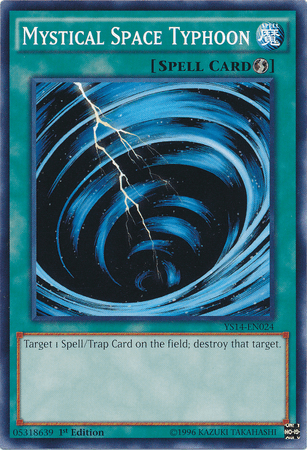 Mystical Space Typhoon [YS14-EN024] Common - POKÉ JEUX