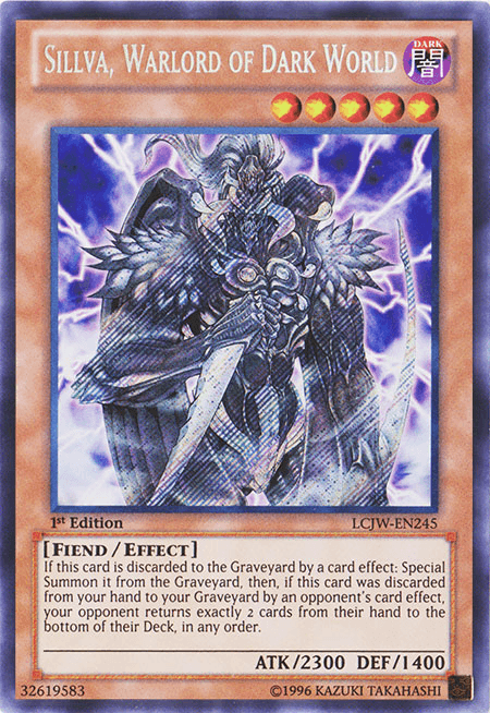 Sillva, Warlord of Dark World [LCJW-EN245] Secret Rare - POKÉ JEUX