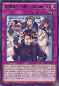 SPYRAL MISSION - Recapture [RATE-EN089] Rare - POKÉ JEUX
