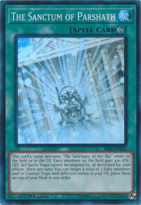 The Sanctum of Parshath [SR05-EN025] Super Rare - POKÉ JEUX