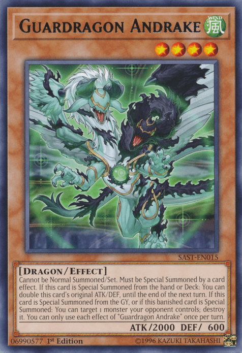 Guardragon Andrake [SAST-EN015] Rare - POKÉ JEUX