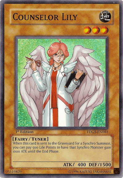 Counselor Lily [TDGS-EN081] Super Rare - POKÉ JEUX