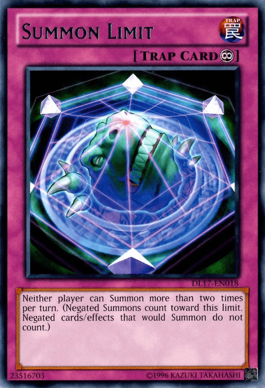 Summon Limit (Purple) [DL17-EN018] Rare - POKÉ JEUX