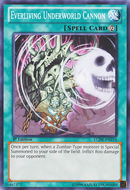 Everliving Underworld Cannon [LCJW-EN214] Common - POKÉ JEUX