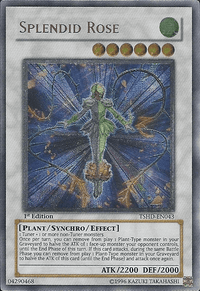 Splendid Rose [TSHD-EN043] Ultimate Rare - POKÉ JEUX