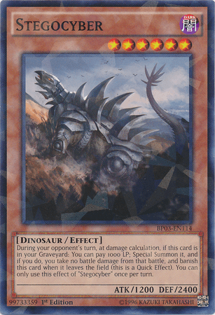 Stegocyber [BP03-EN114] Shatterfoil Rare - POKÉ JEUX