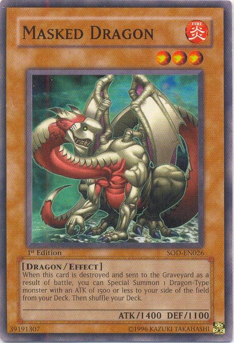 Masked Dragon [SOD-EN026] Common - POKÉ JEUX