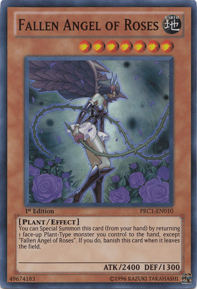 Fallen Angel of Roses [PRC1-EN010] Super Rare - POKÉ JEUX