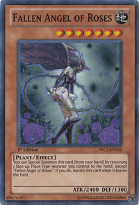 Fallen Angel of Roses [PRC1-EN010] Super Rare - POKÉ JEUX