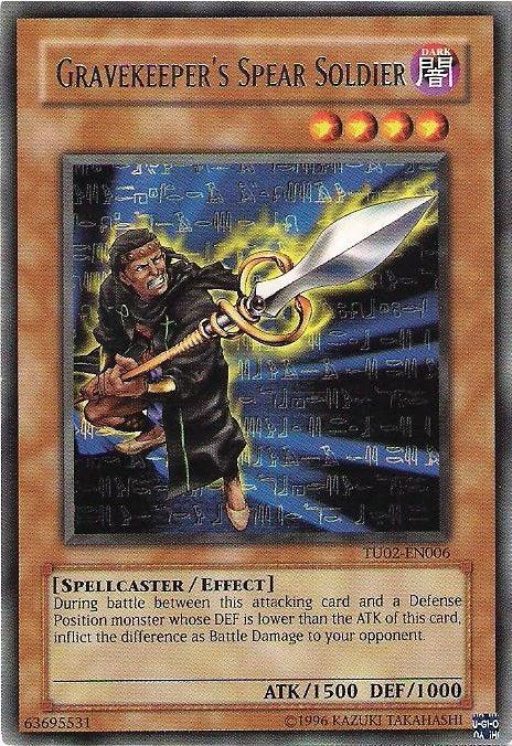 Gravekeeper's Spear Soldier [TU02-EN006] Rare - POKÉ JEUX