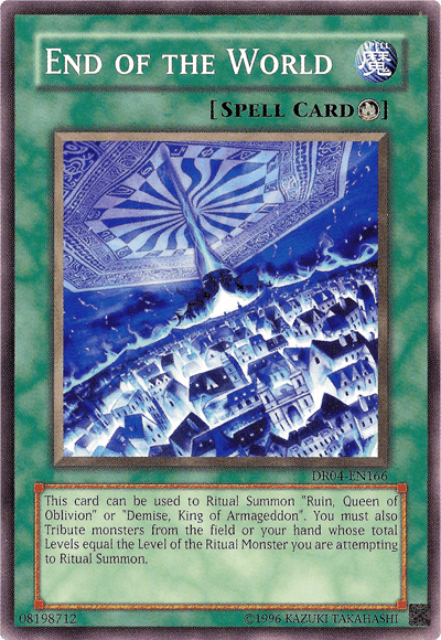 End of the World [DR04-EN166] Common - POKÉ JEUX