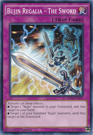 Bujin Regalia - The Sword [MP14-EN107] Common - POKÉ JEUX