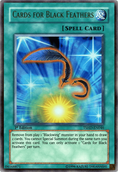 Cards for Black Feathers [TSHD-EN046] Ultra Rare - POKÉ JEUX