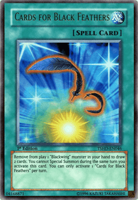 Cards for Black Feathers [TSHD-EN046] Ultra Rare - POKÉ JEUX