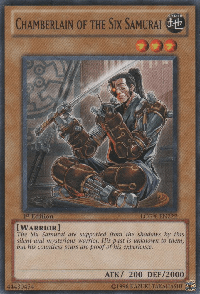 Chamberlain of the Six Samurai [LCGX-EN222] Common - POKÉ JEUX