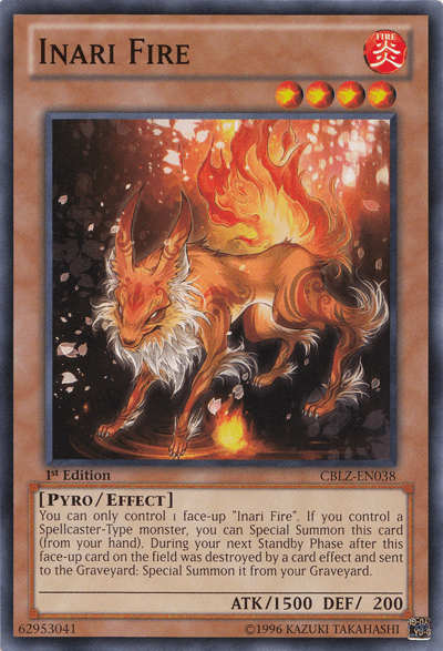 Inari Fire [CBLZ-EN038] Common - POKÉ JEUX