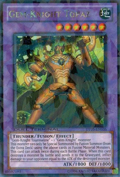 Gem-Knight Topaz [DT05-EN036] Ultra Rare - POKÉ JEUX