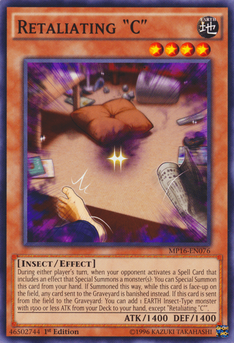 Retaliating "C" [MP16-EN076] Common - POKÉ JEUX