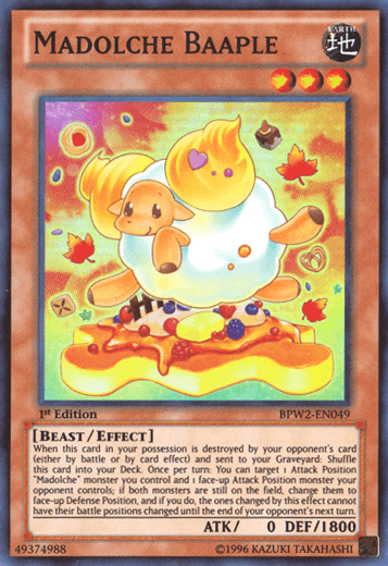 Madolche Baaple [BPW2-EN049] Super Rare - POKÉ JEUX