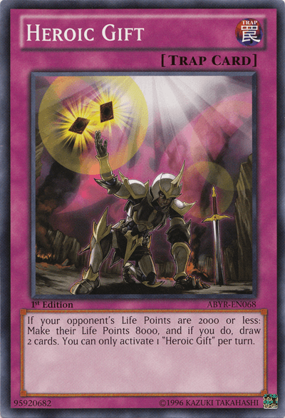 Heroic Gift [ABYR-EN068] Common - POKÉ JEUX