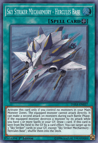 Sky Striker Mecharmory - Hercules Base [DASA-EN037] Super Rare - POKÉ JEUX