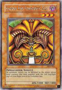 Exodia the Forbidden One (Dark Duel Stories) [DDS-003] Secret Rare - POKÉ JEUX