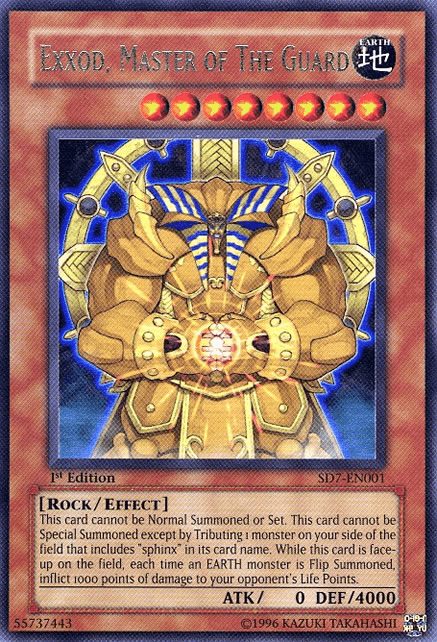 Exxod, Master of the Guard [SD7-EN001] Ultra Rare - POKÉ JEUX