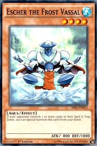 Escher the Frost Vassal [SR01-EN013] Common - POKÉ JEUX