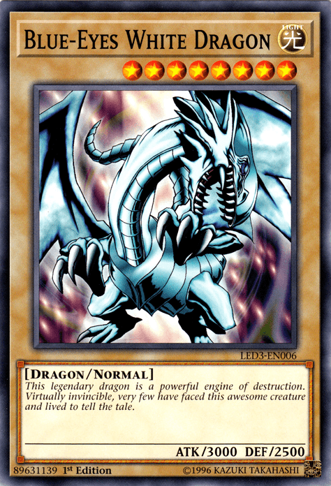 Blue-Eyes White Dragon [LED3-EN006] Common - POKÉ JEUX