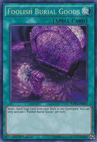 Foolish Burial Goods [RATE-EN065] Secret Rare - POKÉ JEUX