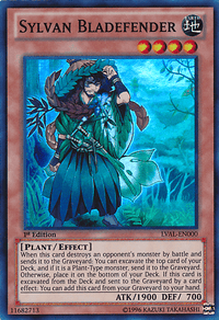 Sylvan Bladefender [LVAL-EN000] Super Rare - POKÉ JEUX