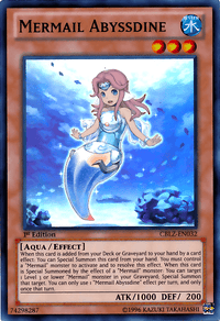 Mermail Abyssdine [CBLZ-EN032] Super Rare - POKÉ JEUX