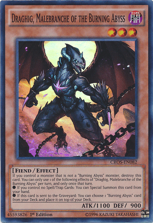 Draghig, Malebranche of the Burning Abyss [CROS-EN082] Super Rare - POKÉ JEUX