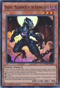 Draghig, Malebranche of the Burning Abyss [CROS-EN082] Super Rare - POKÉ JEUX