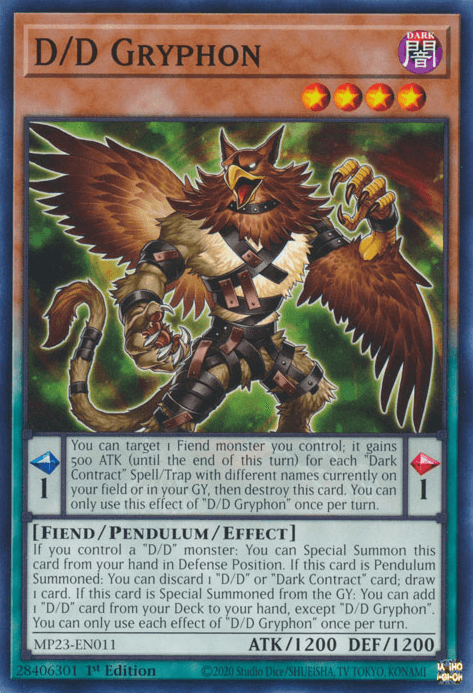 D/D Gryphon [MP23-EN011] Common - POKÉ JEUX