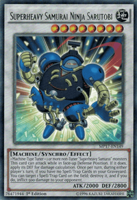 Superheavy Samurai Ninja Sarutobi [MP17-EN149] Rare - POKÉ JEUX