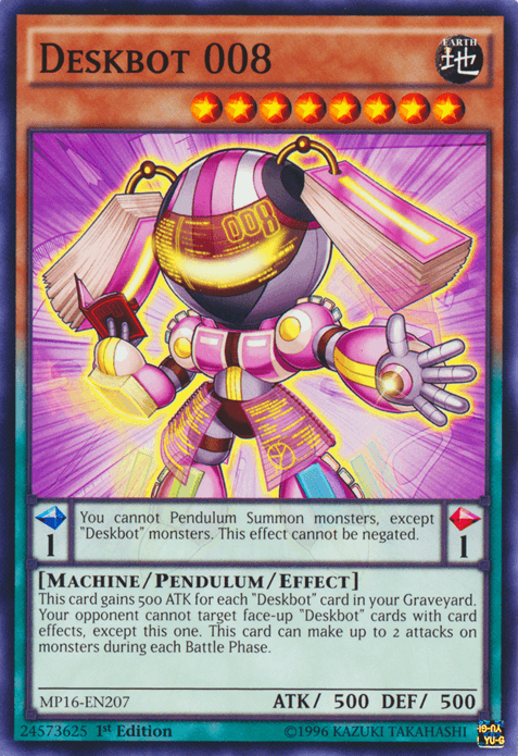 Deskbot 008 [MP16-EN207] Common - POKÉ JEUX