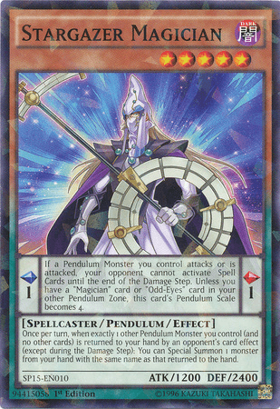 Stargazer Magician [SP15-EN010] Shatterfoil Rare - POKÉ JEUX