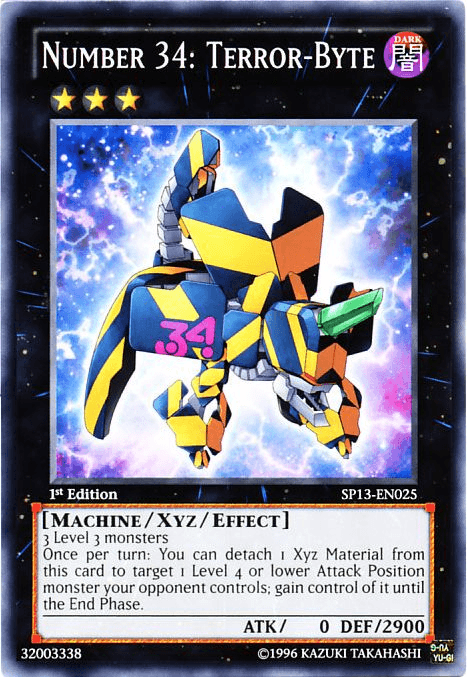 Number 34: Terror-Byte [SP13-EN025] Common - POKÉ JEUX