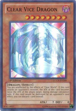 Clear Vice Dragon [LCGX-EN209] Super Rare - POKÉ JEUX