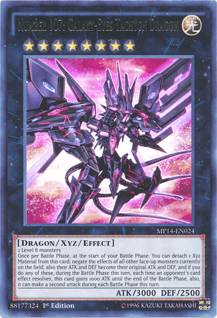 Number 107: Galaxy-Eyes Tachyon Dragon [MP14-EN024] Ultra Rare - POKÉ JEUX