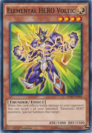 Elemental Hero Voltic [SDHS-EN004] Common - POKÉ JEUX
